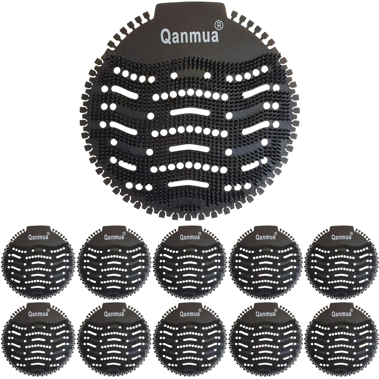 Urinalsieb mit Duft 10 Stück Schwarz Meeresfrische