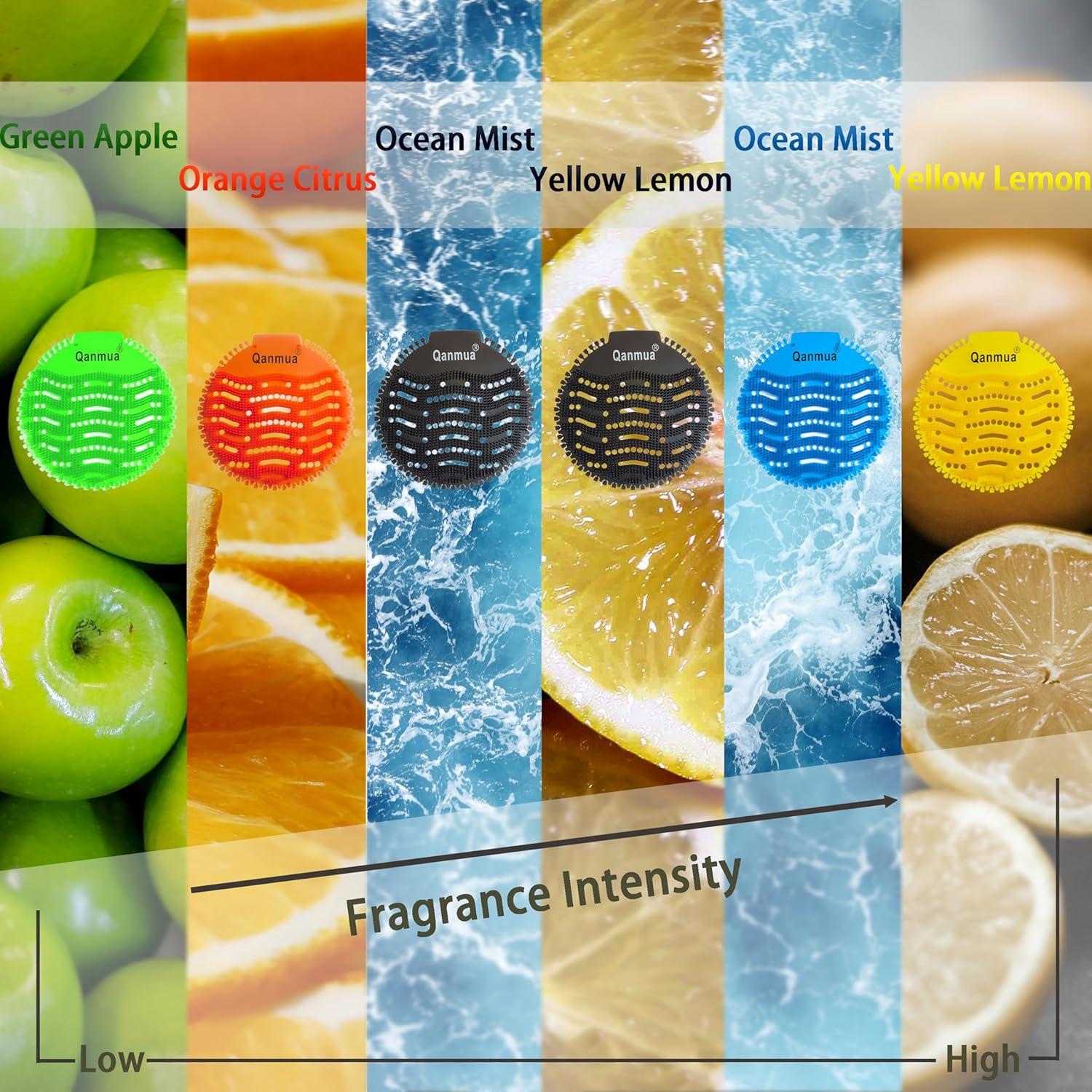 Urinalsieb Schwarz Meeresfrische Duft 10er Pack 30 Tage Frischewirkung