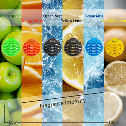 Urinalsieb Schwarz Meeresfrische Duft 10er Pack 30 Tage Frischewirkung