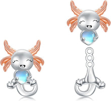 925 Sterling Silber Ohrringe Hase Faultier Axolotl Frosch Kuh
