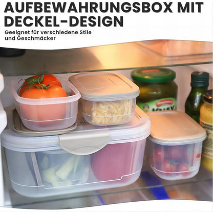 Bugucat Vorratsdose 2400ML mit Deckel 5er Set BPA-frei