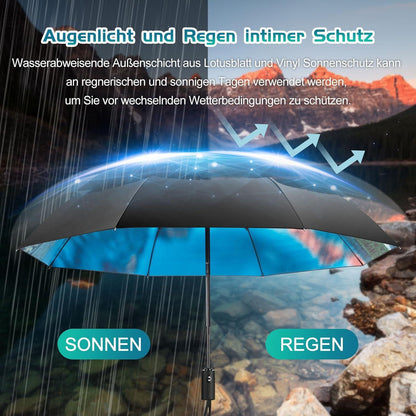 Faltbarer Regenschirm UV-geschützt Muster-Design 28 cm Lightweight