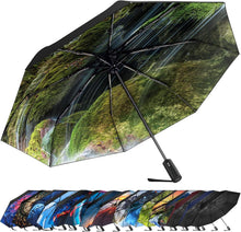 Faltbarer Regenschirm mit niedlichen Aufdrucken, UV-Schutz