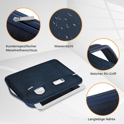 Voova Laptophülle 15 Zoll MacBook Air M2 A2941 Blau