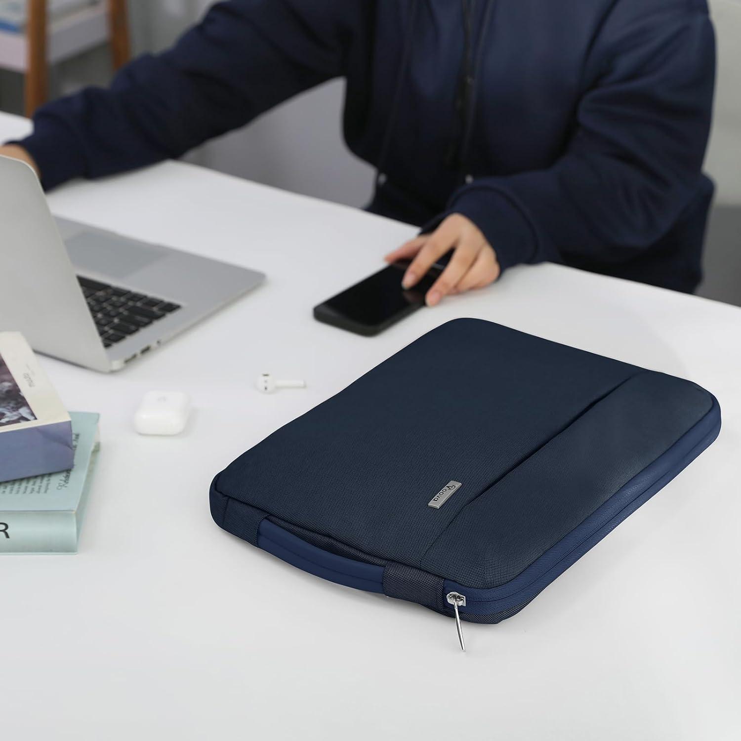 Laptophülle 15 Zoll MacBook Air M2 A2941 2023 Blau 360° Schutz