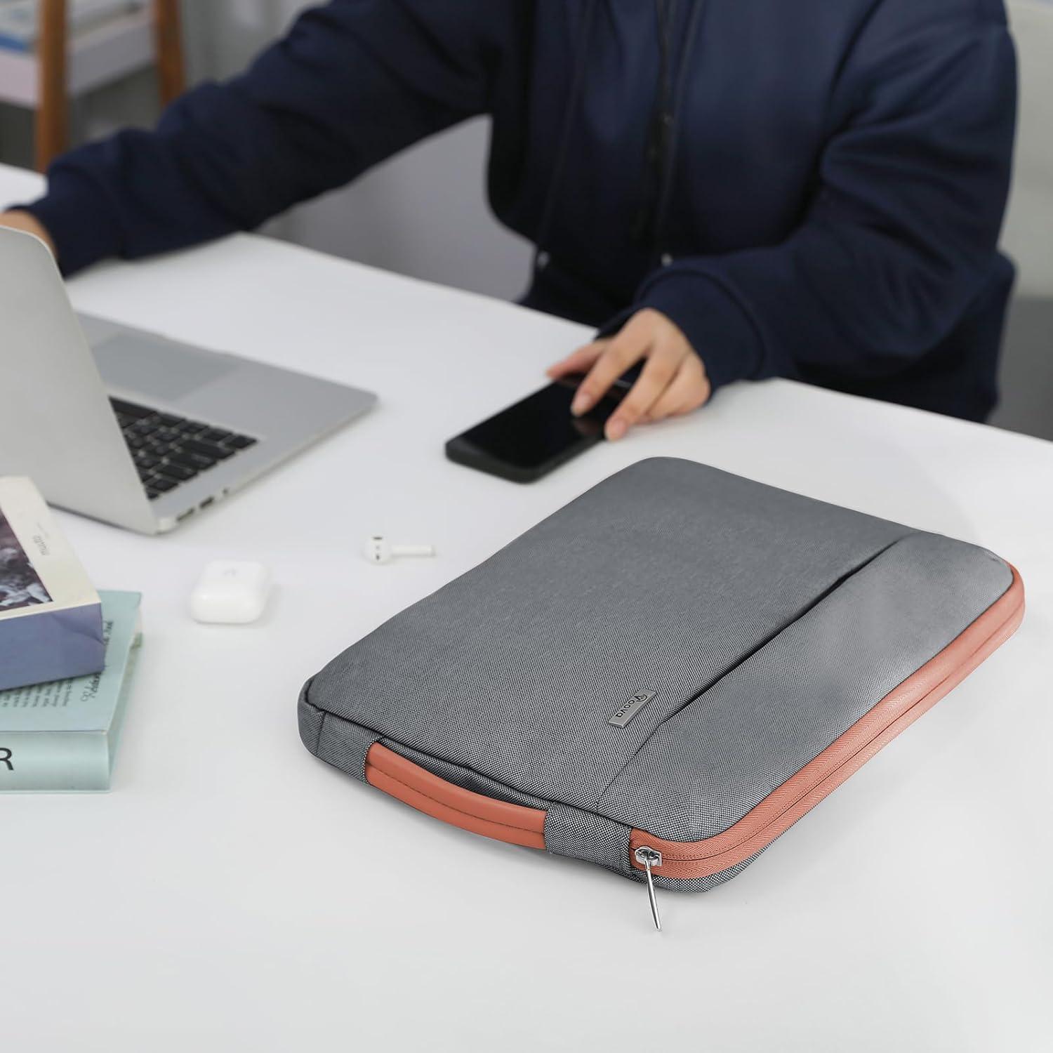 Laptophülle 15 Zoll MacBook Air 360°Schutz Voova Dunkelgrau