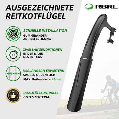 RBRL Fahrrad Schutzblech Set Universal Mudguard 28 Zoll Einstellbare Installation