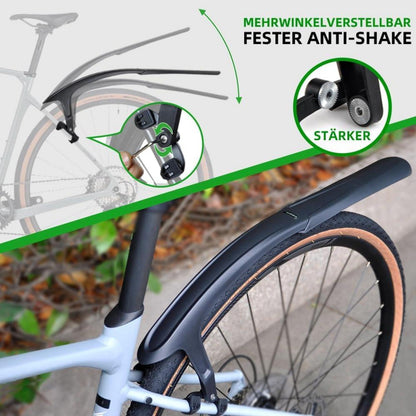 Fahrrad Schutzblech Set 28 Zoll Verstellbarer Mudguard für Gravelbikes