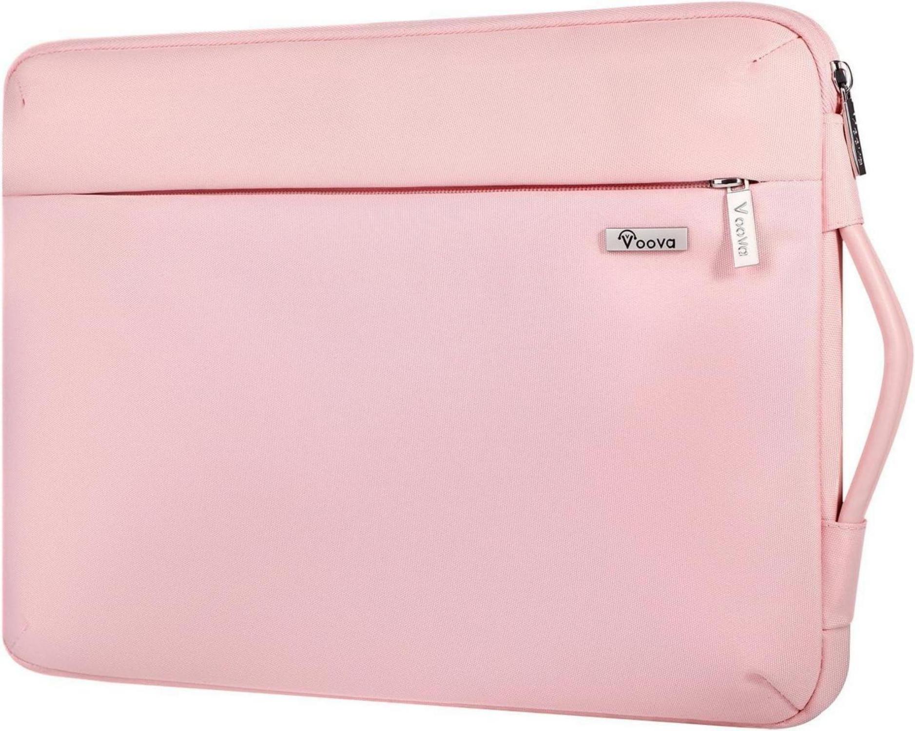 Laptophülle 15 Zoll MacBook Air 360°Schutz Voova Laptoptasche Pink