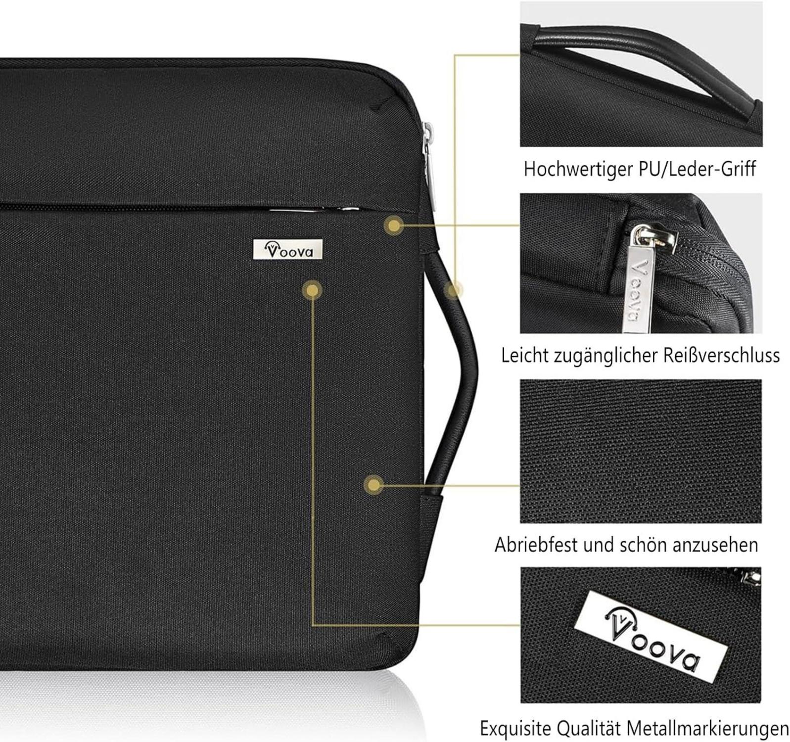 Laptophülle 15 Zoll MacBook Air 360°Schutz Microsoft Surface Laptop