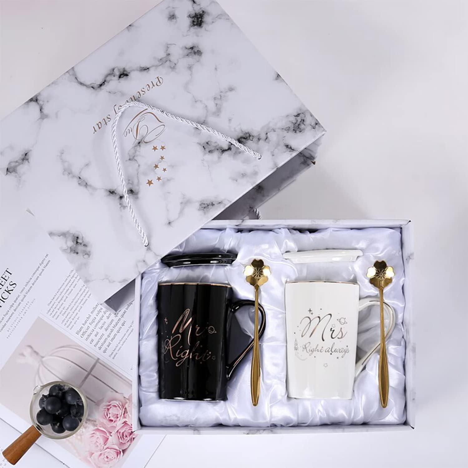 Disoza Mr Mrs Tassen Geschenk Valentinstag Hochzeit