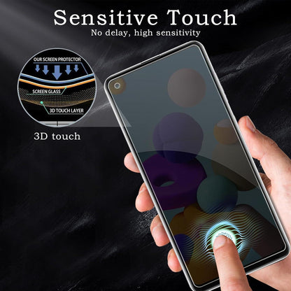 Sichtschutz Samsung Galaxy A21s 2 Stk. - Anti-Spy Glasfolie 9H - HD Blickschutzfolie