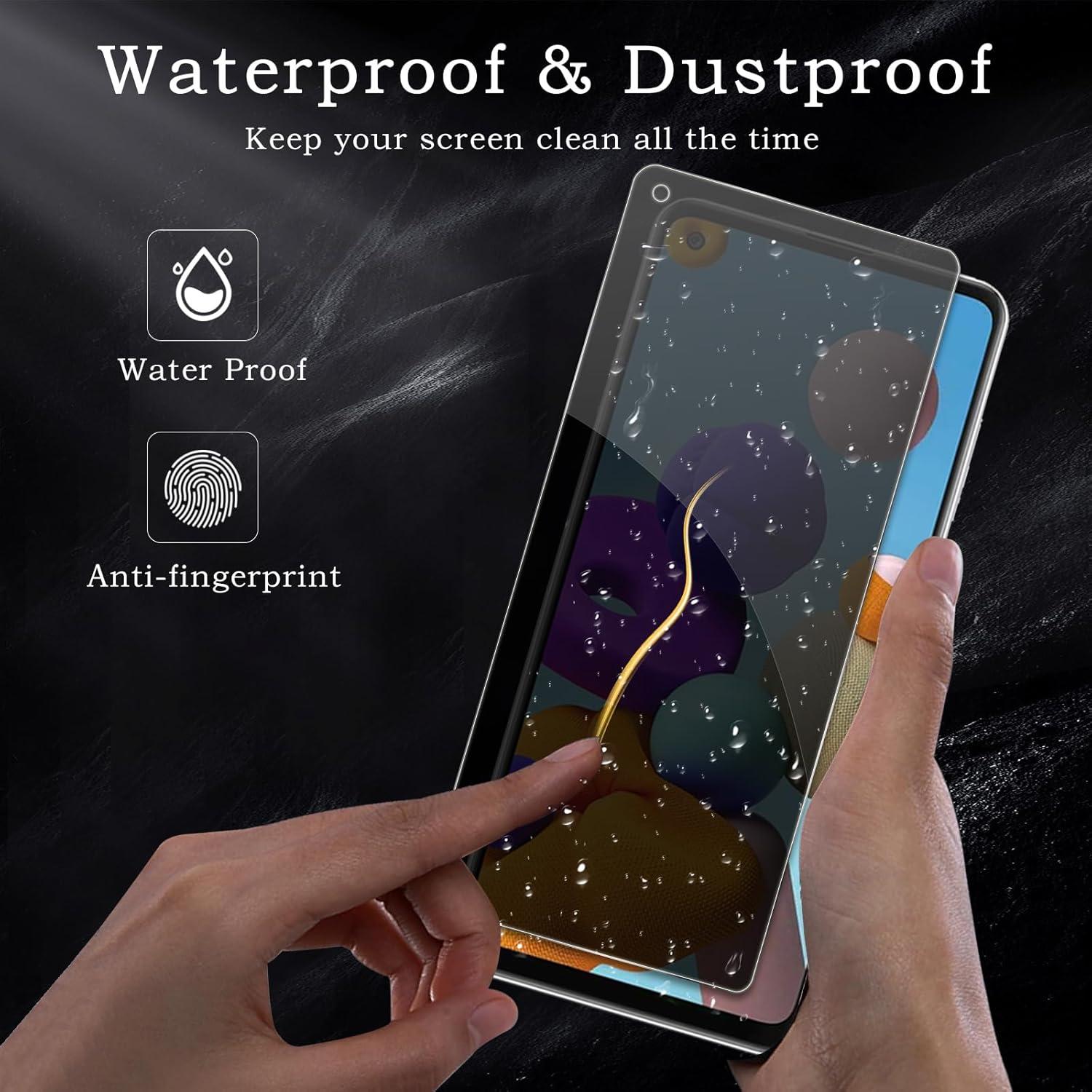Sichtschutz Samsung Galaxy A21s 9H Panzer Schutzfolie Anti-Spy HD