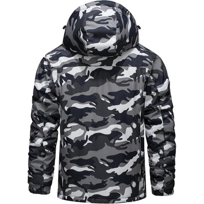 Herren Skijacke Wasserdicht & Warm – Outdoor Winterjacke