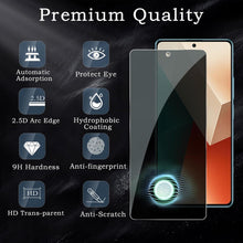 Xiaomi Redmi Note 13 Sichtschutz Panzerfolie HD 9H Anti-Spy