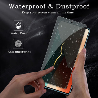 2 Stück Xiaomi Redmi Note 13 Anti-Spy Sichtschutzfolie 9H Härte HD Blickschutzfolie