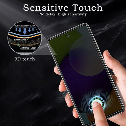 Sichtschutz Samsung Galaxy A52 Kameraschutz 2x HD Blickschutzfolie Anti-Spy 9H Härte