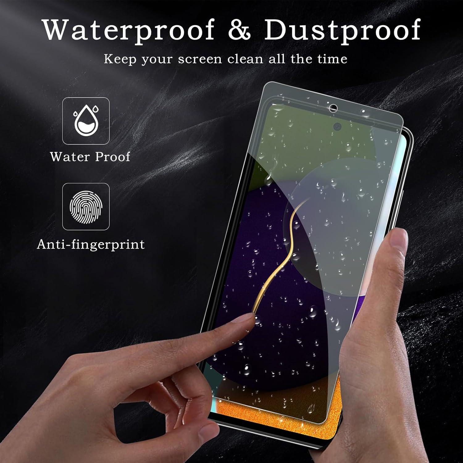 2er Set Samsung Galaxy A52 Blickschutzfolie 9H Panzerglas Anti-Spy