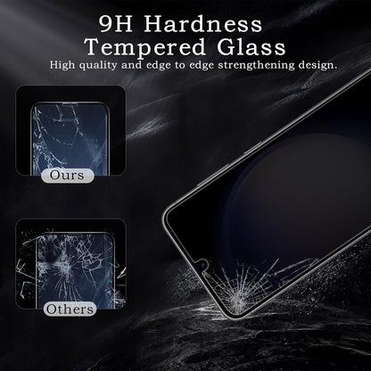 Sichtschutz Samsung Galaxy S23 2x Kameraschutz Anti-Spy 9H HD Folie