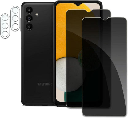 Sichtschutz Samsung Galaxy A13 Kameraschutz Folie HD Blickschutz 9H