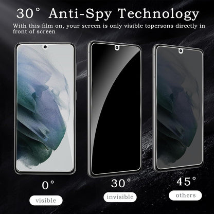 2x Samsung Galaxy S21 Blickschutz Anti-Spy Folie 9H Härte HD