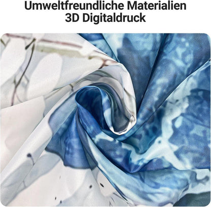Duschvorhang Meeresschildkröte Antischimmel 100x180cm Polyester Blau