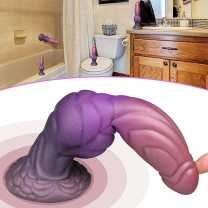 Monsterdildo 23cm Realistischer Flüssigsilikon Analdildo Saugnapf