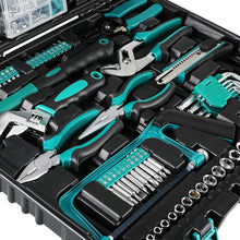 TLGREEN 198tlg Werkzeugkoffer Set Ratsche Steckschlüssel