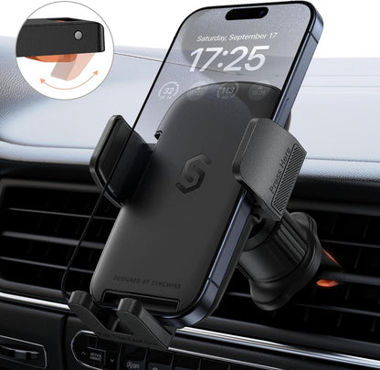 Auto Handyhalterung Lüftung KFZ Halterung 360° Drehbar iPhone Samsung