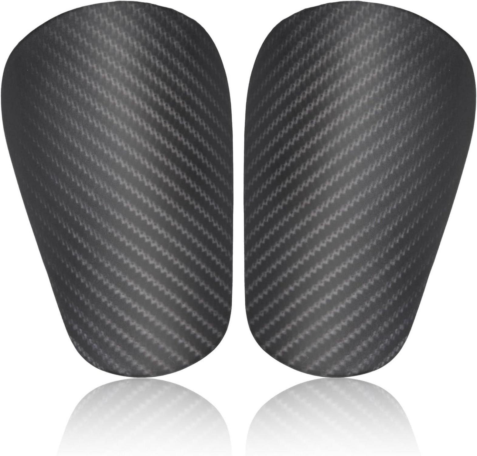 Fußball Schienbeinschoner Mini Shin Pads Dunkelgrau 10x6cm