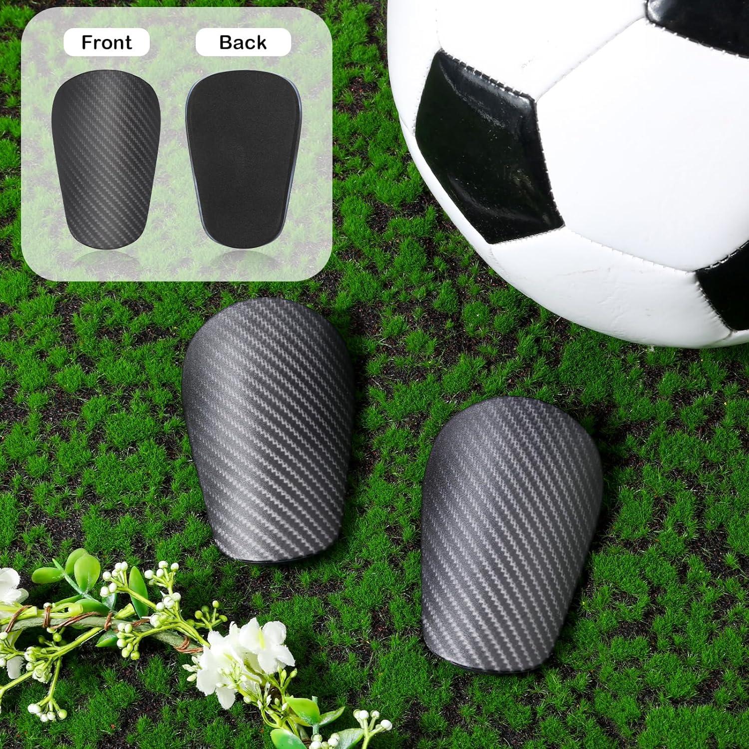 Fußball Schienbeinschoner Mini Shin Pads Dunkelgrau 10x6cm