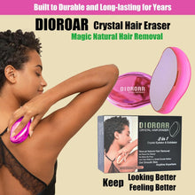 DIOROAR Kristall Haarentfernung Peeling Epilierer Haut Hot