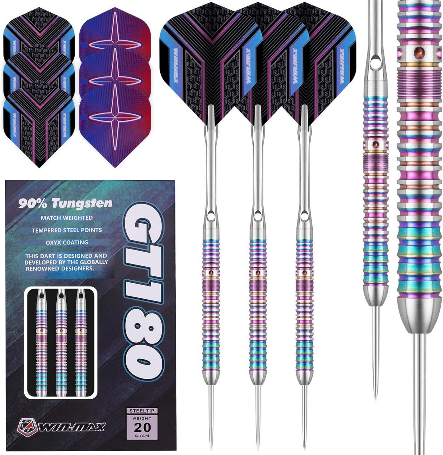 Dartpfeile 90% Tungsten 3 Stück 16-28 Gramm professionelle Stahlpfeile
