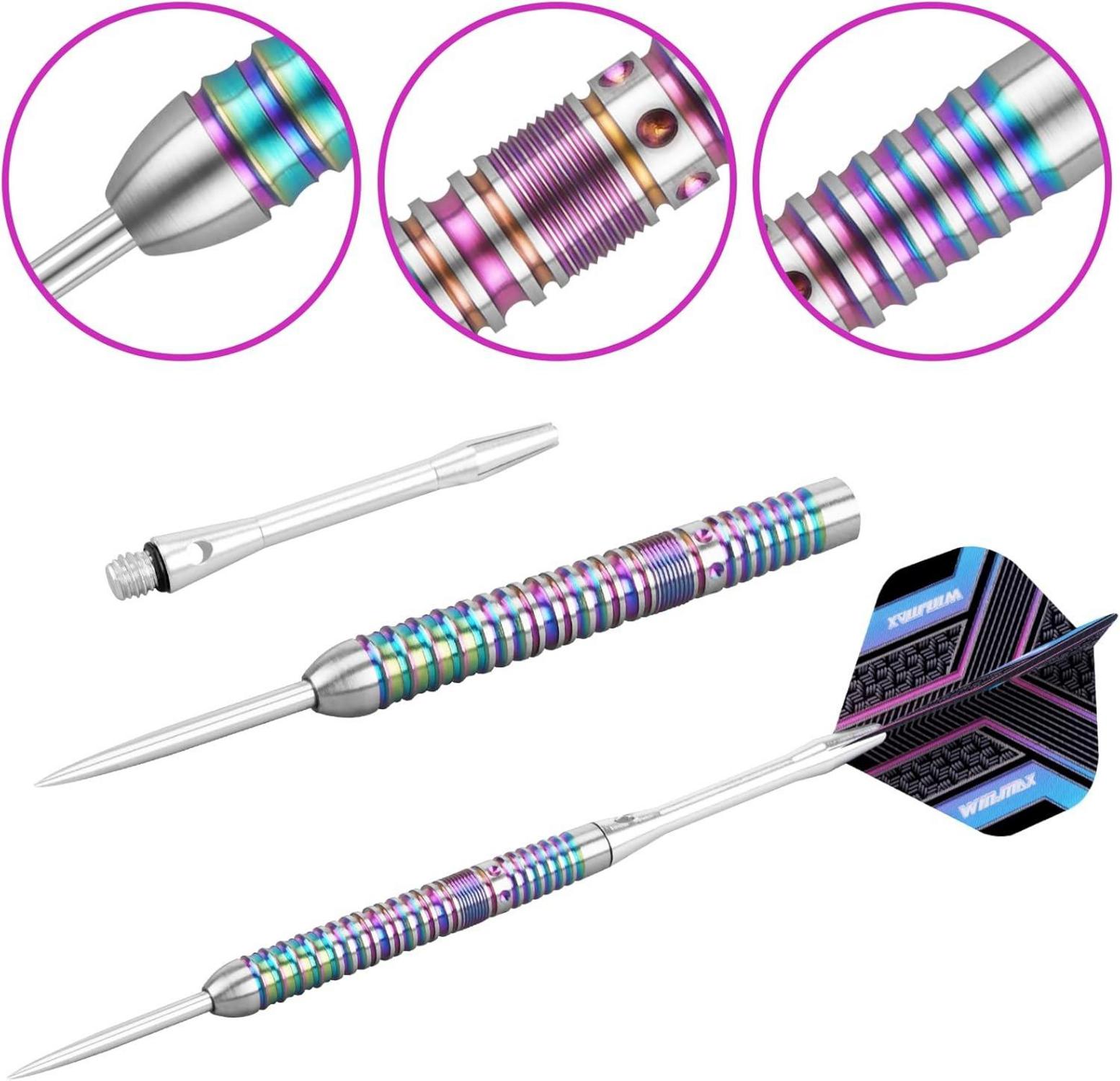 Dartpfeile 90% Tungsten Metallspitze 3 Stück 16-28g Steel-Dartpfeile