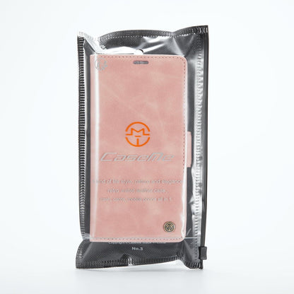 Samsung Galaxy S22 5G Handyhülle PU Leder Klapphülle RFID Schutz Rosa
