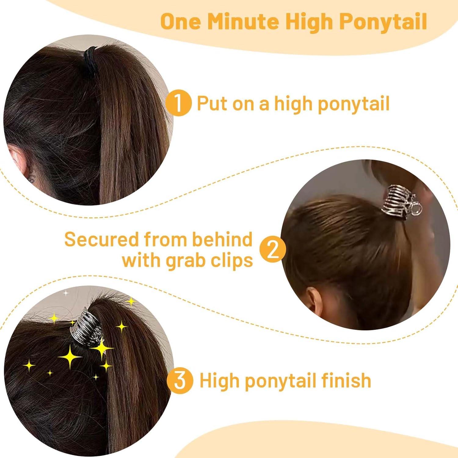 PROPOG Haarklammer Metall für Damen in Gold, Silber, Schwarz