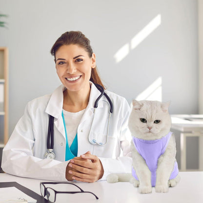 Katzenanzug für postoperative Erholung, Modal Suit, Leckschutz