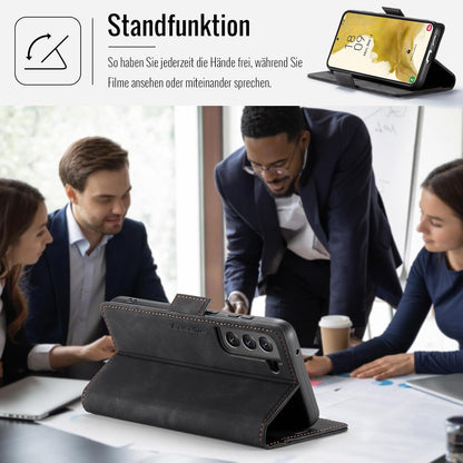 Samsung Galaxy S22 5G Handyhülle PU Leder Klapphülle RFID Schutz