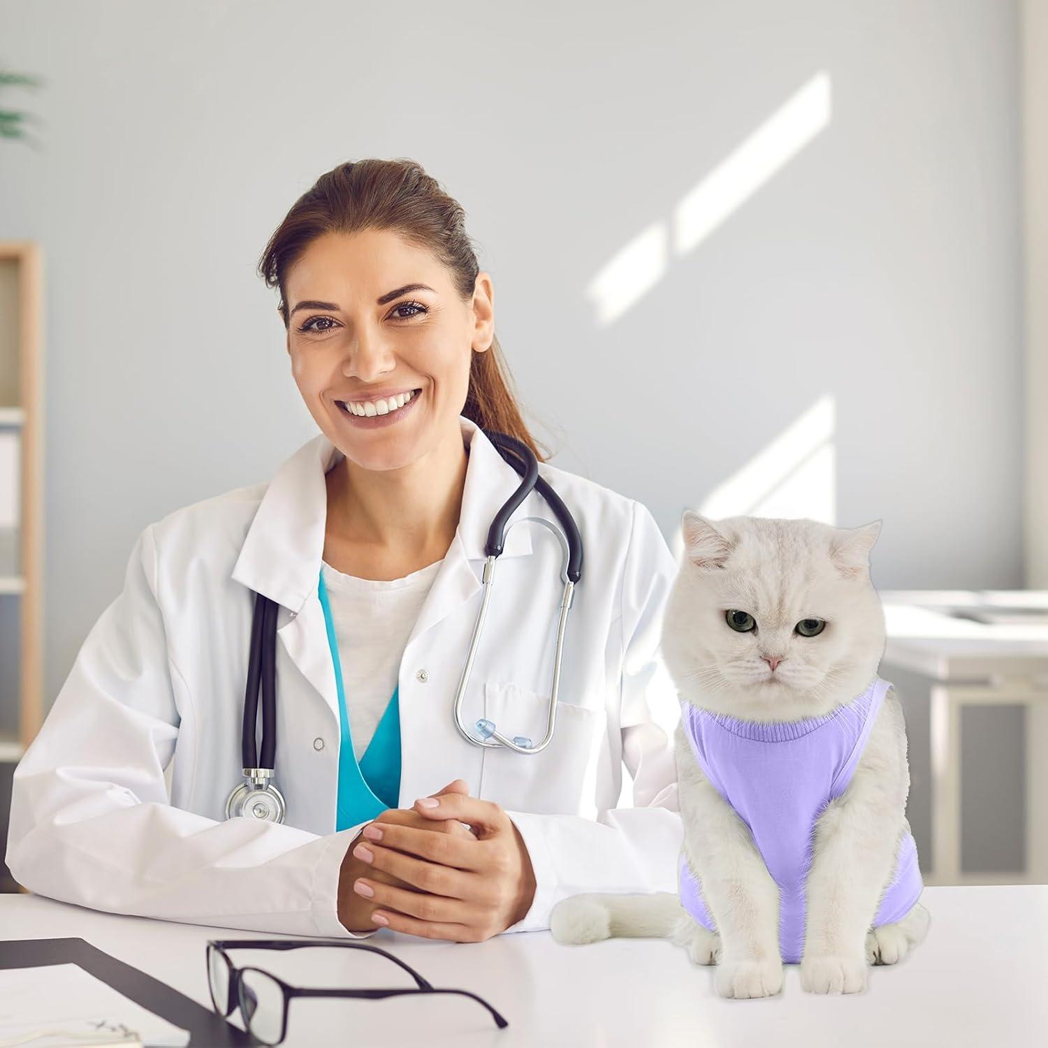 Katzenbody OP Erholungsanzug Modal Recovery Kastration Leckschutz Suit