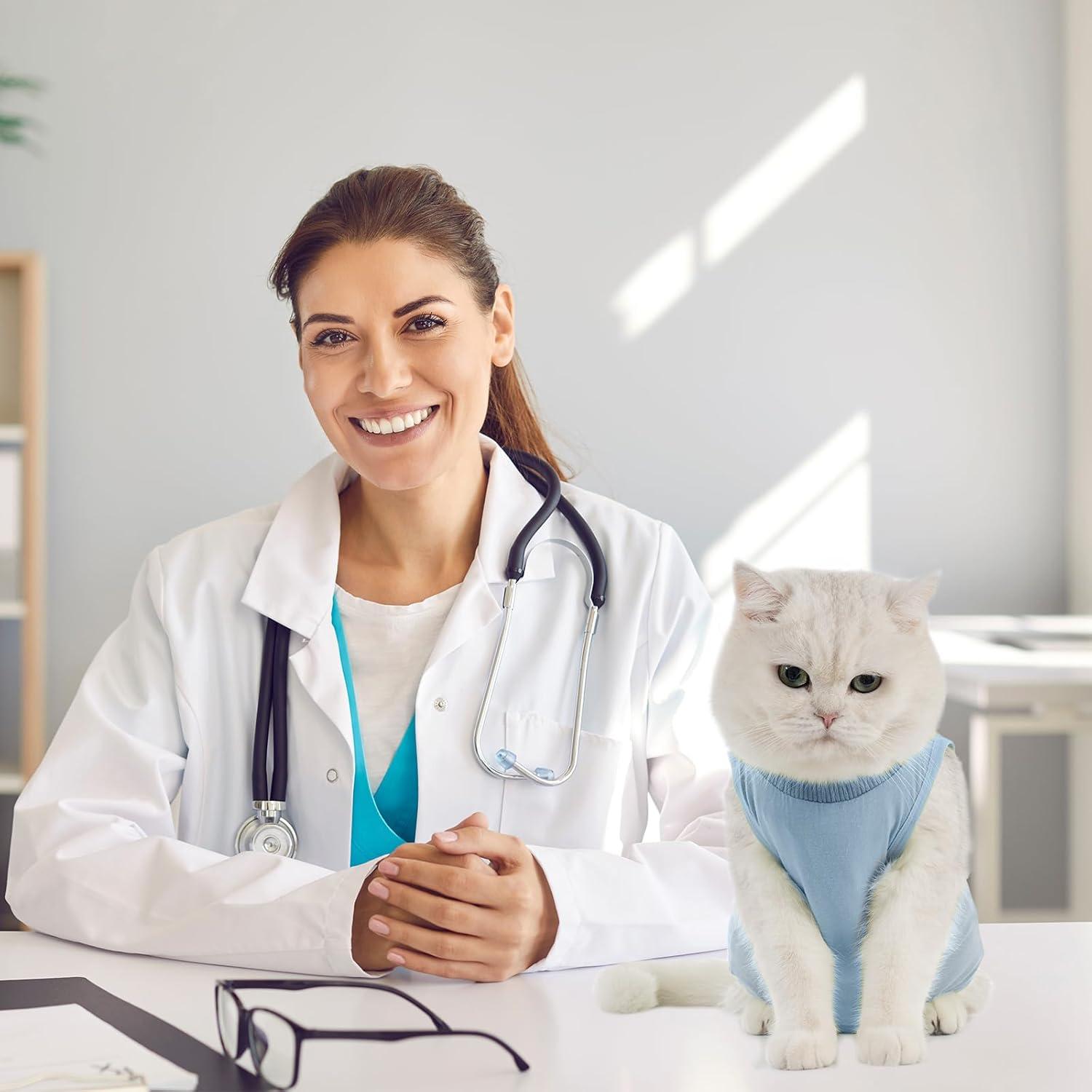 Katzenbody Erholungsanzug Kastration OP Leckschutz Recovery Modal Suit