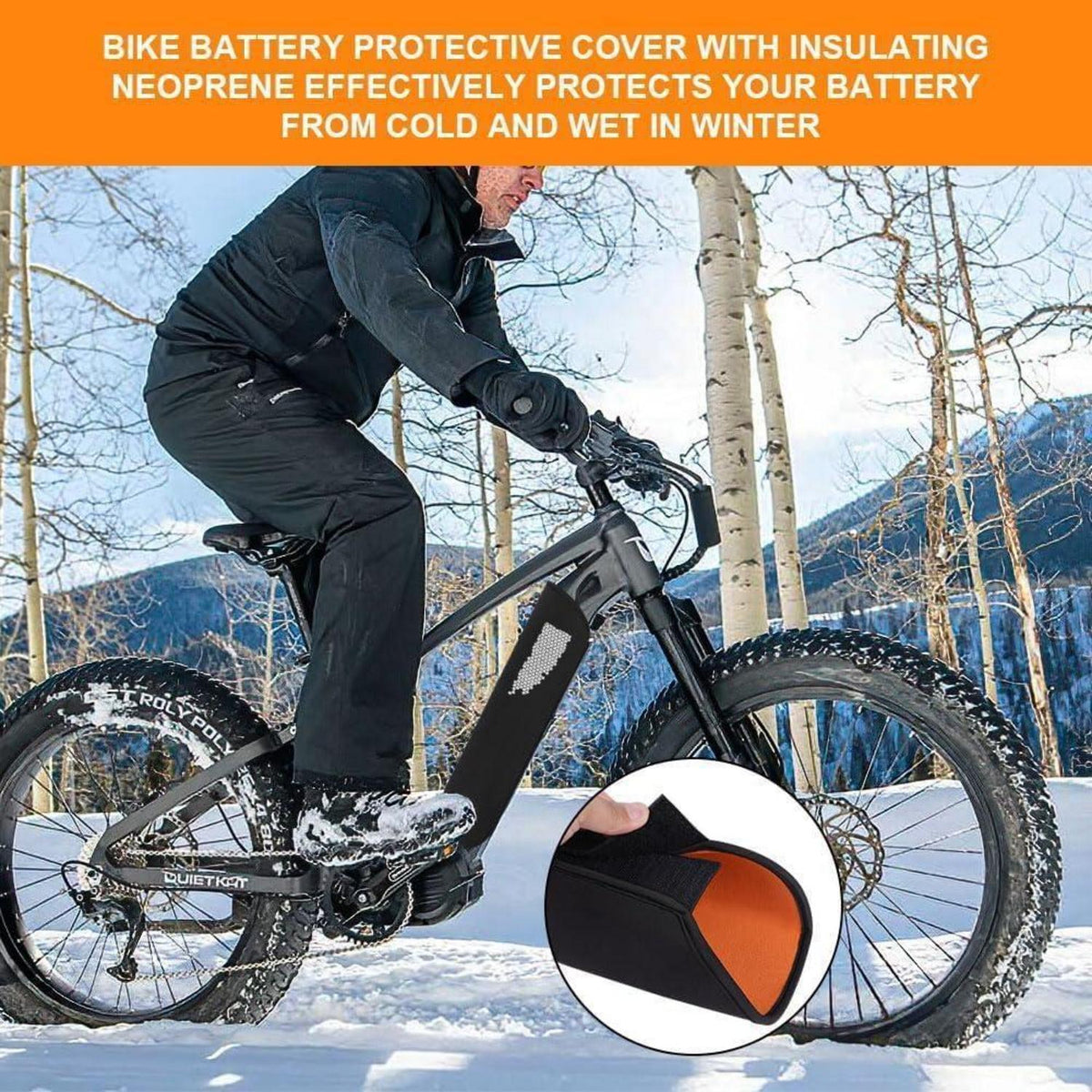 E-Bike Akku Schutzhülle – Universell & Reflektierend
