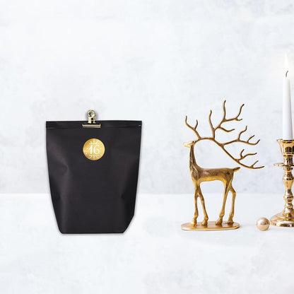 Adventskalender zum Befüllen 24 Weihnachtskalender Papiertüten Schwarz