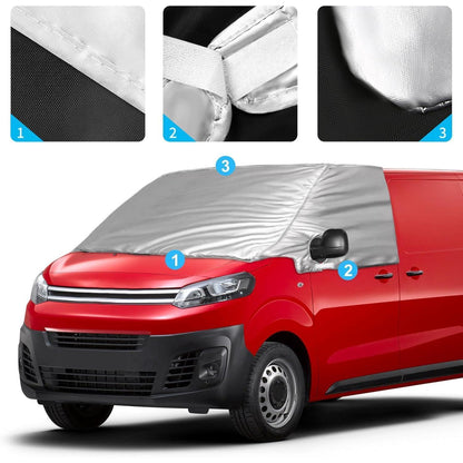 Thermo Windschutzscheibenabdeckung Citroen Jumpy/Opel Vivaro 2016-2024