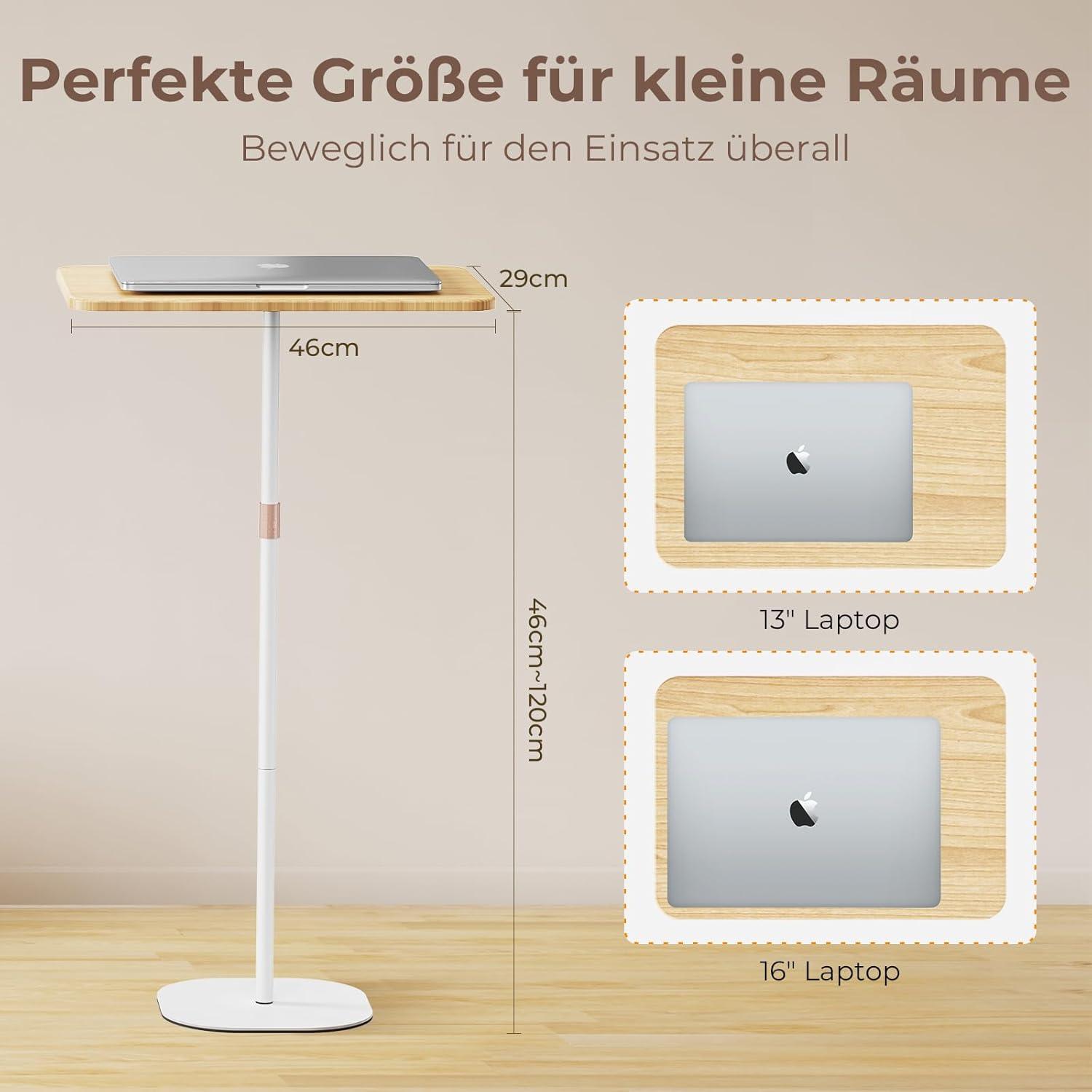 Stehpult Höhenverstellbar Laptop Ständer 46-120cm