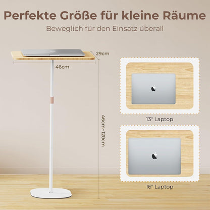 Stehpult Höhenverstellbar Laptop Ständer 46-120cm
