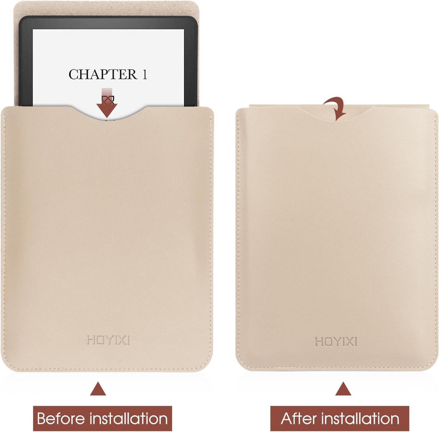 E-Reader Hülle 6,8 Zoll Leichte Leder Schutzhülle
