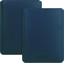 Leder Schutzhülle für 6,8 Zoll E-Book Reader - Blau