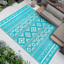 Outdoor Teppich wendbar Camping Terrasse Garten Balkon wasserdicht