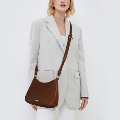 Damen Handtasche Hobo Bag Elegant PU Leder Schultertasche Y2K Trend