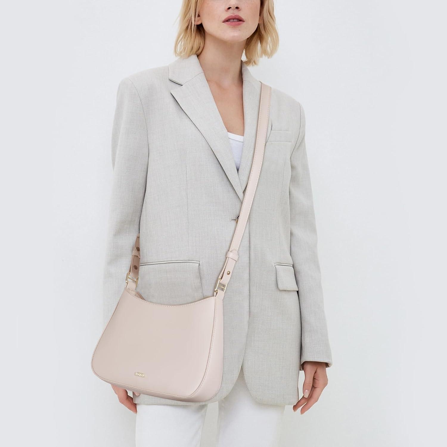 TIAASTAP Damen Tasche klein Hobo Bag Elegant Umhängetasche Y2K PU Leder